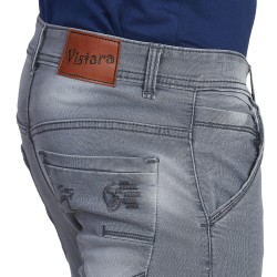 Men Light Grey Colour Jeans