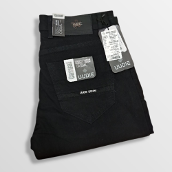 Men Regular Black Jeans