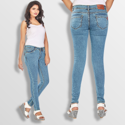 Women Blue Skinny Jeans