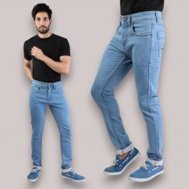 Denim Vistara Sky Blue Colored Mens Jeans