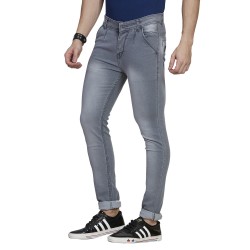 Men Light Grey Colour Jeans