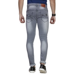 Men Light Grey Colour Jeans